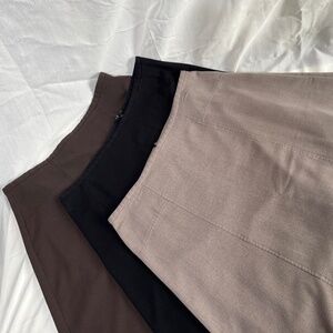 GEOFFREY BEENE SPORT STRETCH BOOT CUT A-LINE - 3 SKIRTS